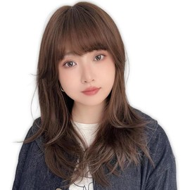 Bright Lara hf1965-UB Women's Wig, Long Layer, Wolf, Natural Full Wig, Wig