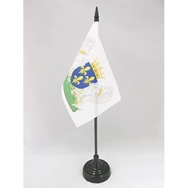 AZ FLAG Table Flag Coat of Arms Kingdom of France Charles VII 15 x 10 cm – Kingdom of the French Table Flag 10 x 15 cm – Flags