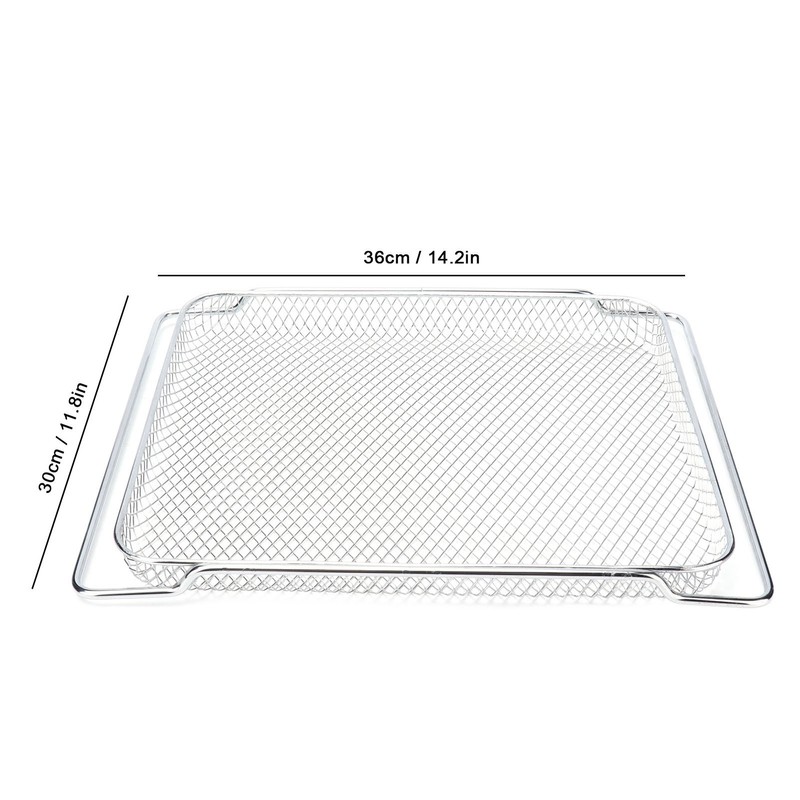 Oven Rack Safe Stainless Steel Multi Functional Grilled Net for