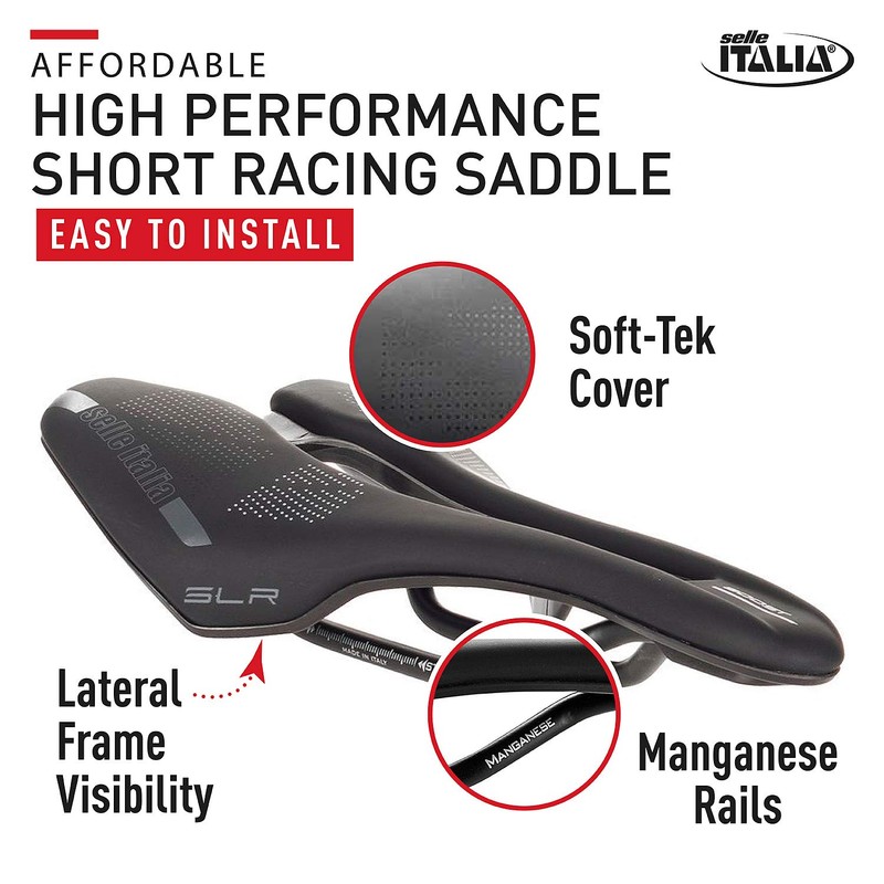 Selle Italia SLR Boost TM Superflow Saddle: Black, S3