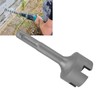 Ground Rod Driver, Steel SDSShank T Post Driver Attachment Universal