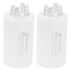 PATIKIL CBB60 35uF Running Capacitor,2Pcs AC 250V 4 pins 50/60Hz