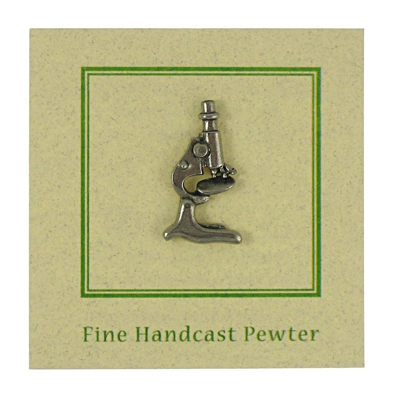 Jim Clift Design Microscope Lapel Pin - 1 Count