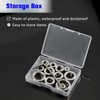 LEONTOOL 12 Pcs 3-16mm Drill Bit Depth Stop Collar Set
