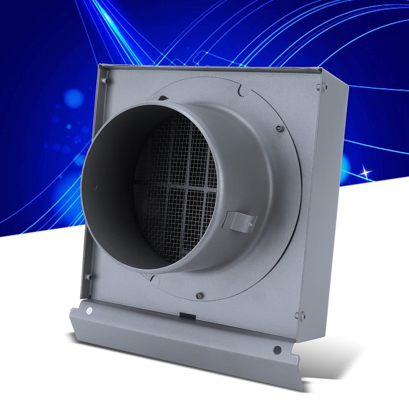 Wall Vent Cover, Stainless Steel Mesh Windproof Exhaust Hood with