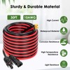 MOOKEERF Solar to XT60 Extension Cable 10AWG 30FT Solar Connector