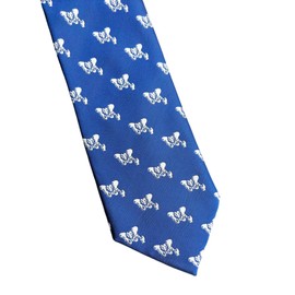 Maker V Doctor - Corbata de radiología para el médico, Corbata para el cirujano, Corbata para el médico, Corbata para enfermera, regalo médico para hombres, Hip Bones Blue, Talla única