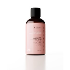 NALU Organic Color Vibrance Protection Shampoo. Deeply Hydrates and Revitalizes. Provides Color Protection & Formes a Protective Barrier Against Environmental Damage. All Hair Types, 8 Fl Oz.