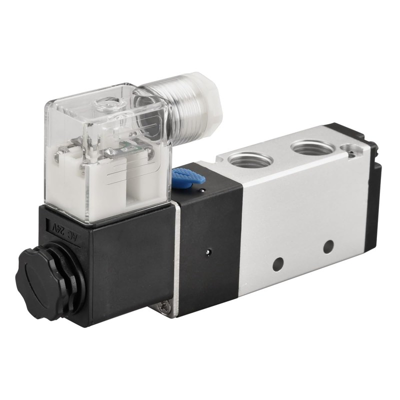 Heschen Electric Pneumatic Solenoid Valve 4V210-06 AC24V PT1/8 5 Way