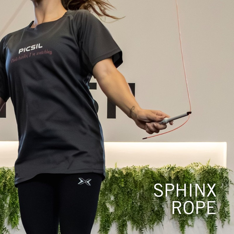 PICSIL - Cuerda para Saltar Sphinx Comba para Crosstraining, Fitness,