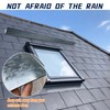 2PCS Rain Diverter 3.28FT Roof Rain Diverter For Shingles Roofing