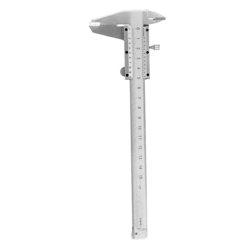 Vernier Calipers, 0-150mm Carbon Steel Vernier Caliper Micrometer Gauge Measuring