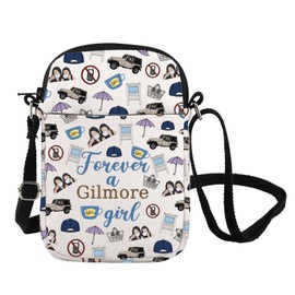 Gilmore Luke's Crossbody Bag Lorelai And Rory Fans Gift Luke's Diner Shoulder Bag Gilmore TV show Merchandise (Gilmore CB CA)