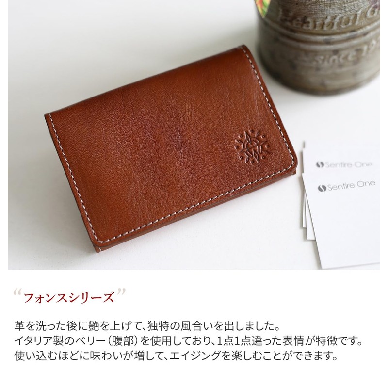 Dakota DA-35898-40 Business Card Holder, Fence Series, Brown, Braun