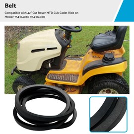 ALL IN RED BOX Deck Belt Suitable for 42" Cut Rover MTD Cub Cadet Ride on Mower 754-04060 954-04060