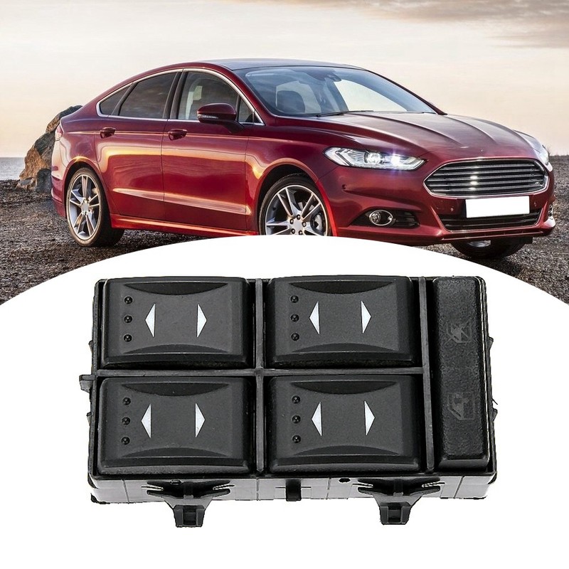 3S7T-14A132-BA Car Electric Power Window Control Switch Button for Ford
