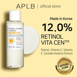 APLB Retinol Vitamina C Vitamina E Tónico Facial | Retinol Vita Cen 12.0% 5.41 Fl.Oz/Korean Skincare, Repone La Humedad, Revitaliza para Suave y Mejor