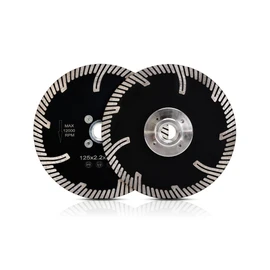 Casaverde 5" Diamond Granite Blade with Removable 5/8-11 Thread Cuts for Granite,Marble,Engineered Stone and Ceramic Tiles
