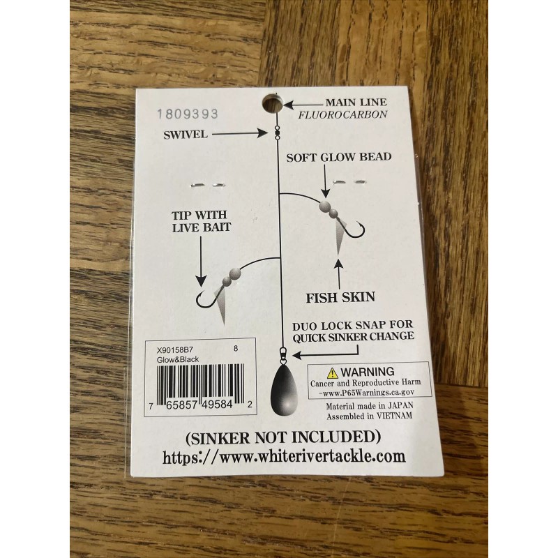 White River Tackle Perch Pounder 2 #8