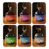 Volcano Diffuser 5V 180ml Relaxing Auto Off Warm Atmosphere Flame