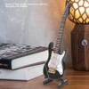 Delicate 14 cm Mini Wooden Electric Guitar Model Ornaments Collection