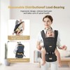 Baby Carrier Newborn from Birth, Adjustable Seat Baby Carrier for