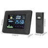 Digital Wireless Weather Station Indoor Outdoor Thermometer with Sensor Temperature