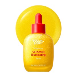 EQQUALBERRY Vitamin Illuminating Serum | Niacinamide 4% + Brightening Vitamin C Face Serum with Hyaluronic Acid & Vitamin E