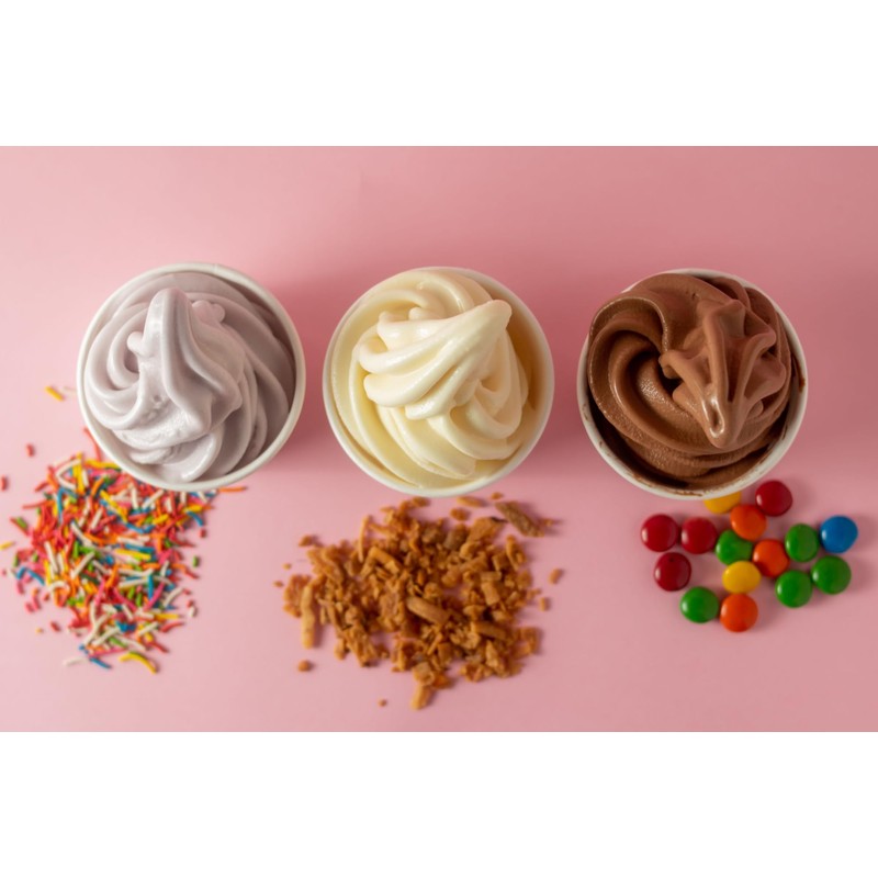 By The Cup Non-Dairy Pineapple Soft Serve Mix, Gluten Free,