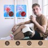 Cordless Heated Knee Massager Vibration Therapy Knee Massager with LED