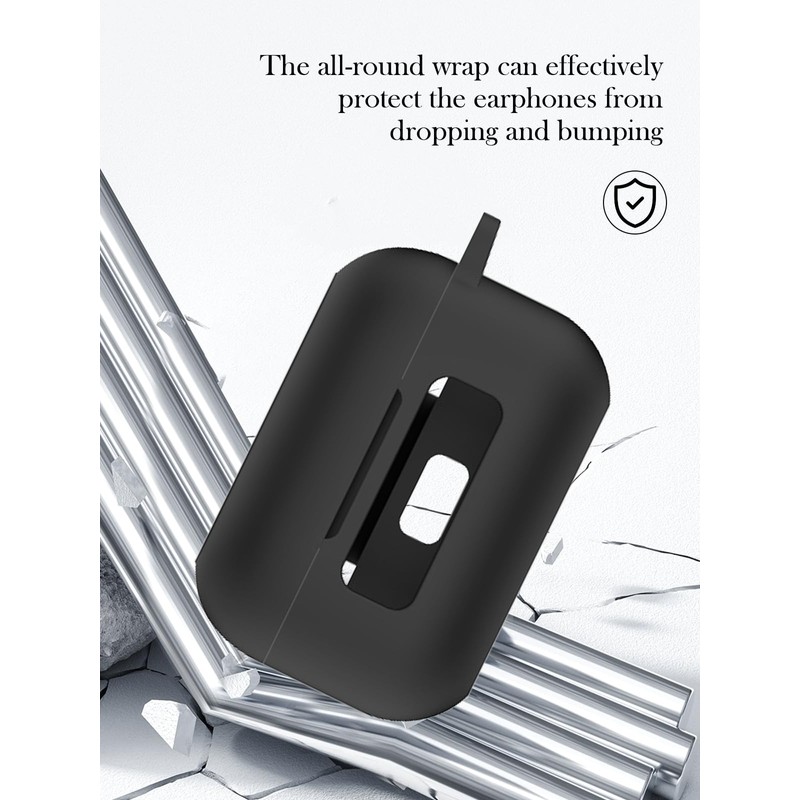 Case for TOZO NC9 Hybrid Active Noise Cancelling Wireless Earbuds,Soft