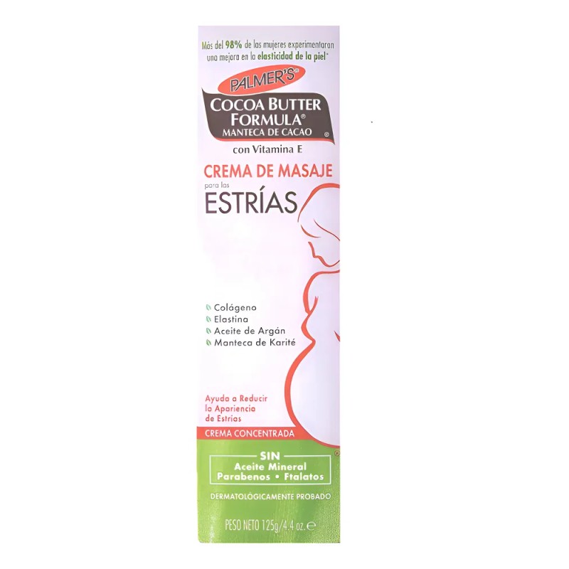 Crema De Masajes Para Estrias Palmers 125ml 4.4oz Vitamina E