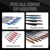 SOPOGER 50 Packs Archery Arrows Nocks - Arrow Inserts for
