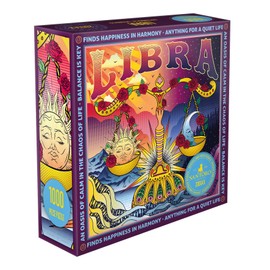 Santoro Zodiax - 1000 Piece Puzzle - Libra - Funny Birthday Gift for Children, Adults | Astrology Gifts for Women and Men | Zodiac Sign Horoscope Puzzle