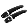 UCCKEYI 4Pcs/Set ABS Exterior Door Handle Cover Trim Cap Fit
