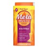 Meta Mucil Psyllium Fiber Real Sugar 1.56 Kg 130 Serv Orange Naranja