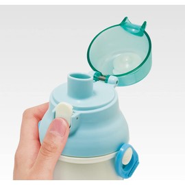 Skater PSB5SANAG-A Children's Plastic Water Bottle, 16.9 fl oz (480 ml), Ag+ Antibacterial, Sumikko Gurashi, For Girls, Made in Japan