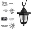 Pure Garden Hanging Solar Coach Lights, 26 Outdoor Lights with