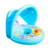 Baby Swimming Ring Inflatable Sunscreen Baby Swim Ring Inflatable Baby