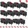 MKBKLLJY 12 pcs Mini Micro Limit Switch AC 5A 125V