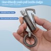 UOOPHEE 3 in 1 Permanent Match Bottle Opener Keychain Kerosene