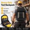 Heavy-Duty Tool Backpack for Jobsite Storage – Multi-Pocket Organizer with