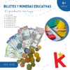 Edudak Juego De Billetes y Monedas Matemático con 150 Billetes,