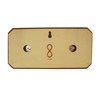 HSE Cedar Sauna Thermometer & Hygrometer - 2-in-1 Mechanical Instrument