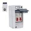 Distribution Box IP65 Waterproof 2 Way Flame Retardant MCB C