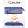 ECOHUB 4-Piece Packing Cubes Compression, 300% Higher Tear Resistance Suitcase