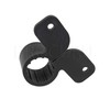 [100-Pack] PROCURU 3/4-Inch Plastic Suspension Hy-Ear Pipe Clamp, Mickey Mouse