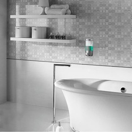 Soap Dispenser | Wall Mounted Soap Dispensers 450ML | Manual Press Dispensers, Shampoo Shower Gel Container Bottle, Bathroom Bottles