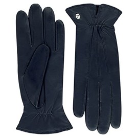 Roeckl Women's Antwerp Leather Gloves, Classic navy
