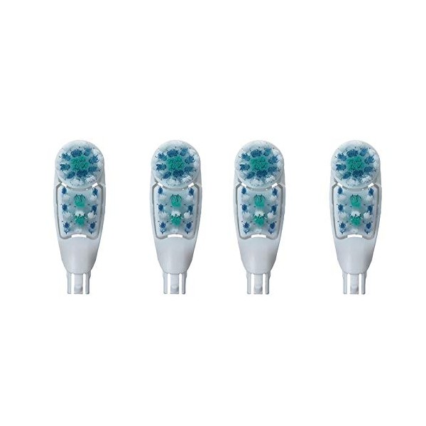 Electric Toothbrush Replacement Brush Heads - 4Pcs Travel Toothbrush Medium Adult Electric Toothbrush Head Replacements - ZOKLU Toothbrush Soft Bristles Spin Brush Heads Replacement Toothbrush Heads